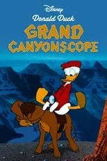 Póster de Donald visita el Gran Cañon