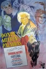 Póster de Donde mueren las palabras