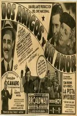 Póster de Dos amigos y un amor