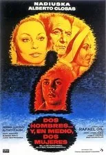 Póster de Dos hombres y, en medio, dos mujeres