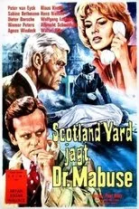 Póster de Dr. Mabuse contra Scotland Yard