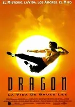 Póster de Dragón, la vida de Bruce Lee