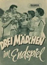 Póster de Drei Mädchen im Endspiel