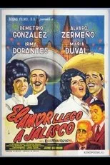 Póster de El amor llegó a Jalisco