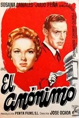 Póster de El anónimo