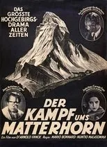 Póster de El drama del Mont Cervin