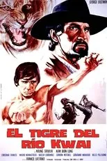 Póster de El tigre del río Kwai