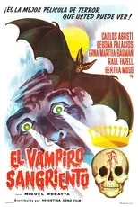 Póster de El vampiro sangriento
