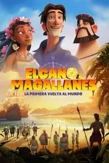 Póster de Elcano y Magallanes: la primera vuelta al mundo