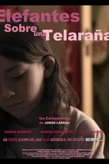 Póster de Elefantes sobre una telaraña