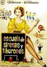 Póster de Escuela de sirenas y tiburones