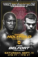 Póster de Evander Holyfield vs. Vitor Belfort