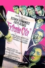 Póster de Extraña cita
