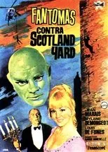 Póster de Fantomas contra Scotland Yard