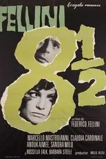 Póster de Fellini, ocho y medio
