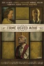 Póster de Firme Usted Aquí