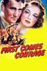 Póster de First Comes Courage