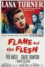 Póster de Flame and the Flesh