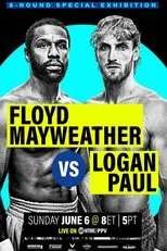 Póster de Floyd Mayweather Jr. vs. Logan Paul