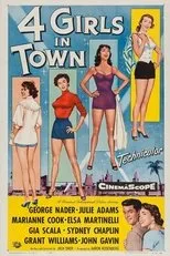 Póster de Four Girls in Town