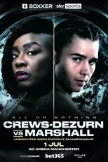 Póster de Franchón Crews-Dezurn vs. Savannah Marshall