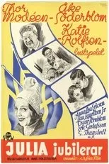 Póster de Fröken Julia jubilerar