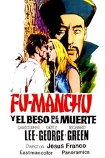 Póster de Fu-Manchú y el beso de la muerte