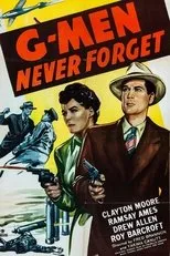 Póster de G-Men Never Forget