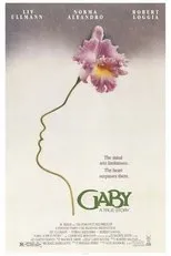 Póster de Gaby, una historia verdadera