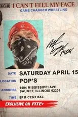 Póster de GCW I Can't Feel My Face 2023