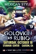 Póster de Gennady Golovkin vs. Marco Antonio Rubio