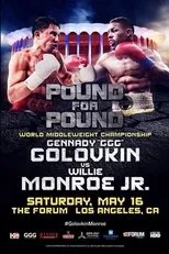 Póster de Gennady Golovkin vs. Willie Monroe Jr