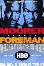 Póster de George Foreman vs Michael Moorer