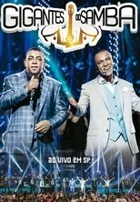Póster de Gigantes do Samba - Ao Vivo em SP