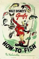 Póster de Goofy: Cómo pescar