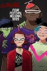 Póster de Gorillaz | Flow Festival 2022
