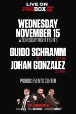 Póster de Guido Emmanuel Schramm vs. Johan Gonzalez