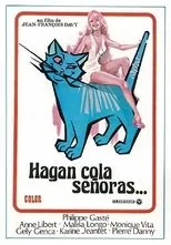 Póster de Hagan cola, señoras