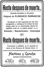 Póster de Hasta después de muerta