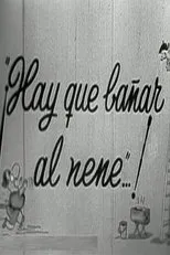 Póster de Hay que bañar al nene