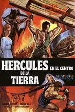 Póster de Hércules en el centro de la Tierra