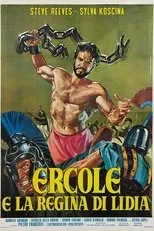 Póster de Hércules y la reina de Lidia
