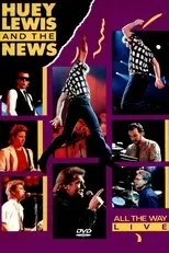 Póster de Huey Lewis and the News - All the Way Live