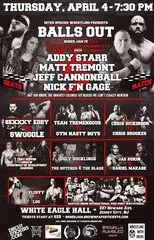 Póster de ISW Boner Jam IV: Balls Out