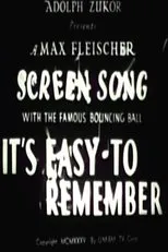 Póster de It's Easy to Remember