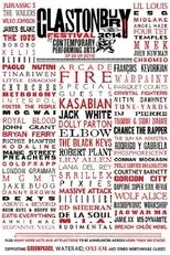 Póster de Jack White - Glastonbury