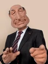 Póster de Jacques Chirac, un putain de guignol