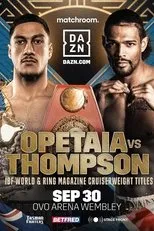 Póster de Jai Opetaia vs. Jordan Thompson