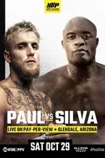 Póster de Jake Paul vs. Anderson Silva