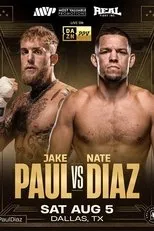 Póster de Jake Paul vs. Nate Diaz